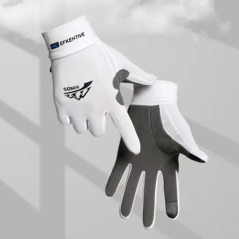Unisex Outdoor Sports Gloves Anti-Slip Wear-Resistant & Breathable For Camping& Fishing Suitable for Men & Women 1pair