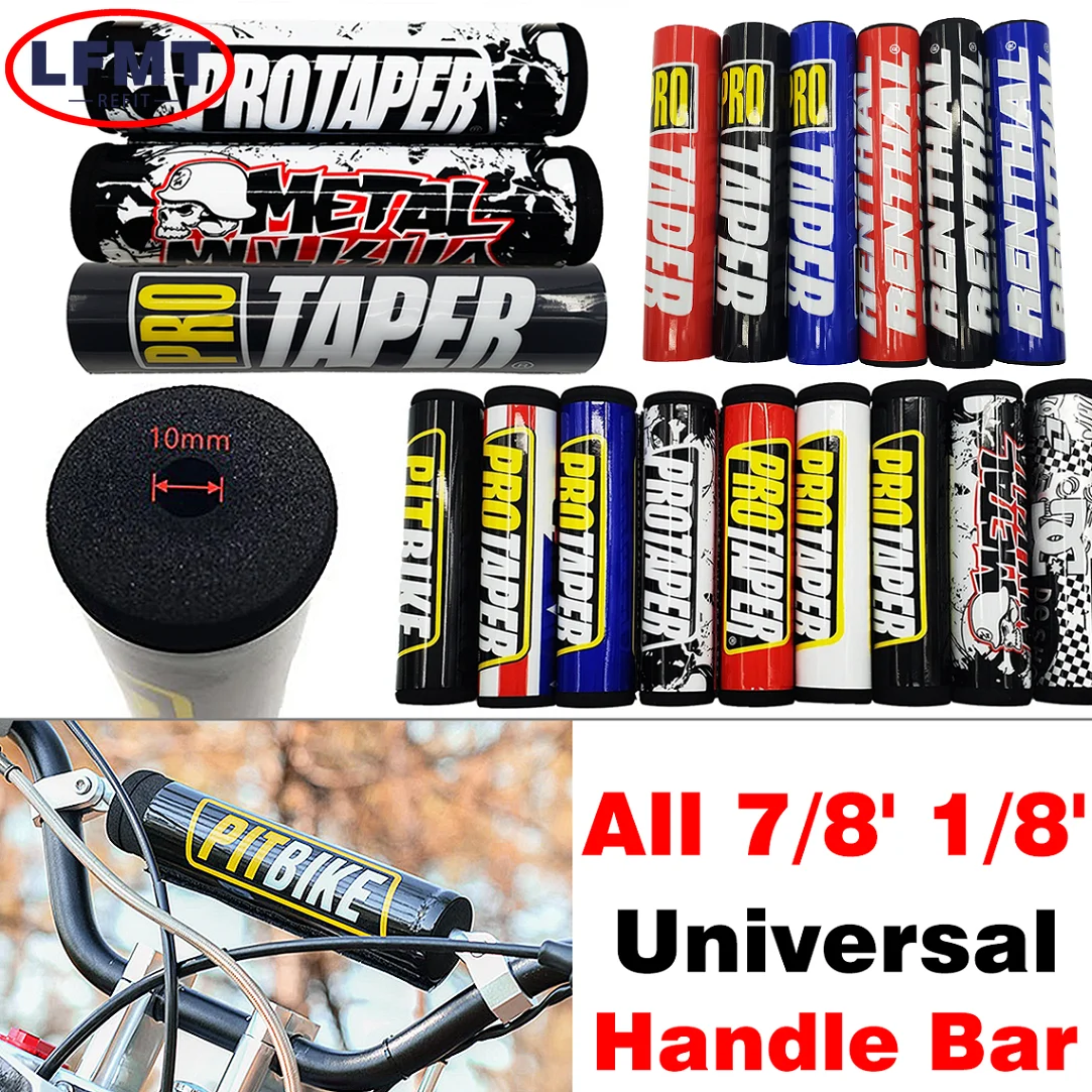 

200mm Round Handlebar Crossbar Bar Pad 7/8" For KTM Honda Yamaha SUZUKI Kawasaki Kayo PRO ATV CRF YZF RM Dirt Pit Bike Motocross