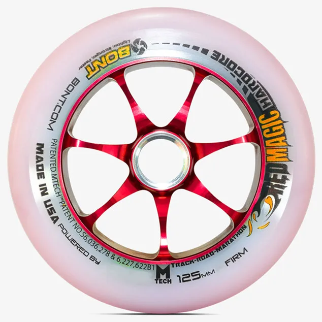100% オリジナルbont-マジックホイール,125mm,Amp,ハードコア,2.0 