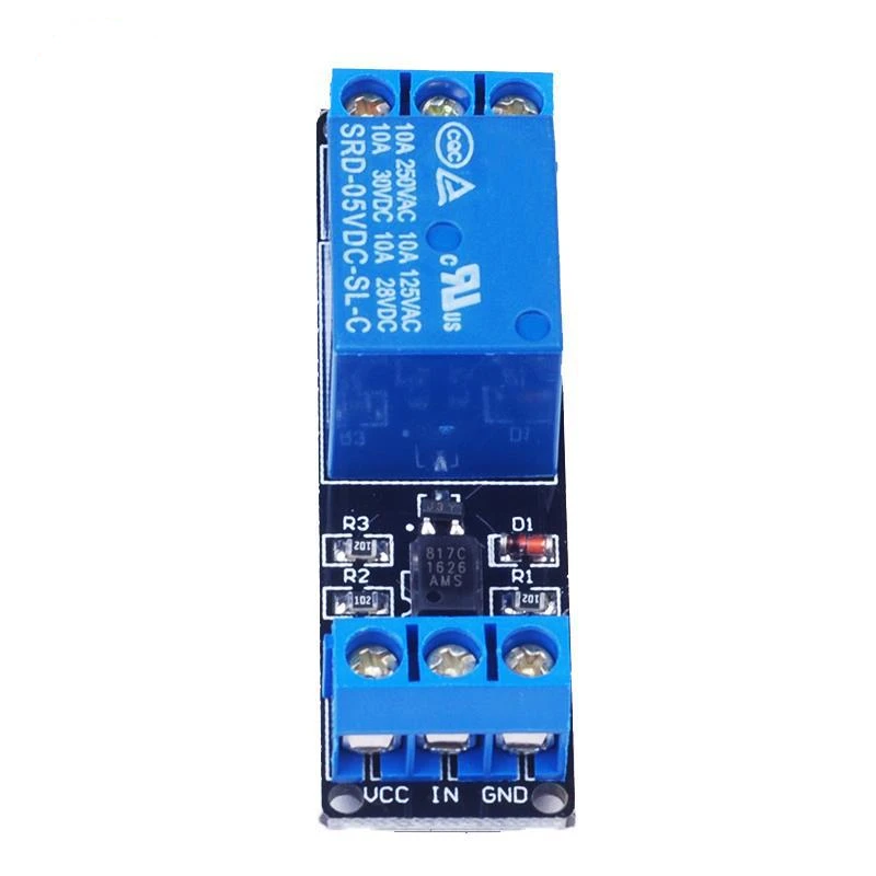 

30PCS/ lot 1 Circuit Relay Module Optocoupler Isolation Module Low Pressure Control High Pressure 5v