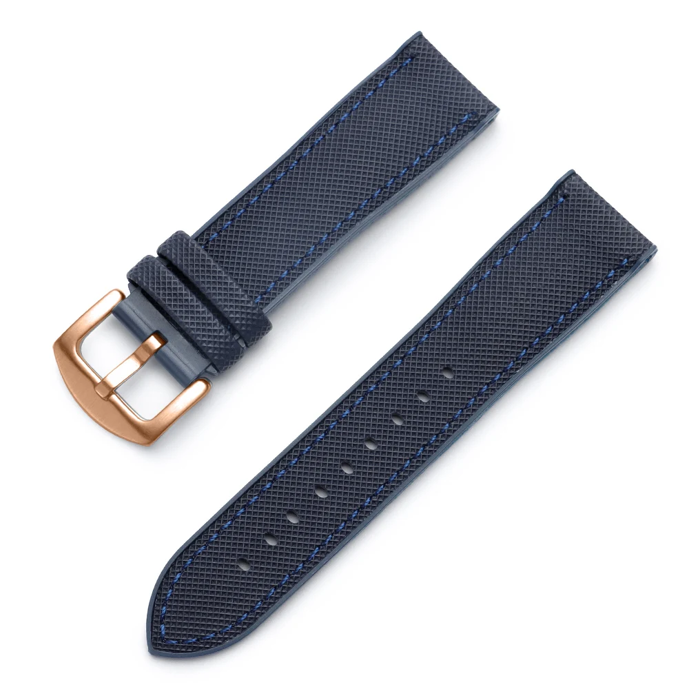 Versatile Canvas Nylon Waterproof Watch Strap - Sport & Business Style