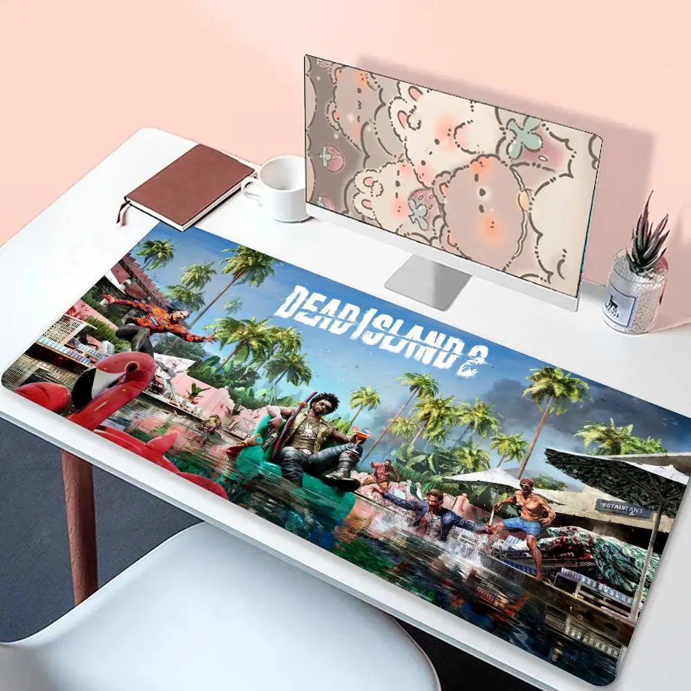 

Post-apocalyptic horror survival game Dead Island 2 Mouse Pad Non-Slip Rubber Edge pc gaming locking mousepads Game play mats escritorio for notebook PC