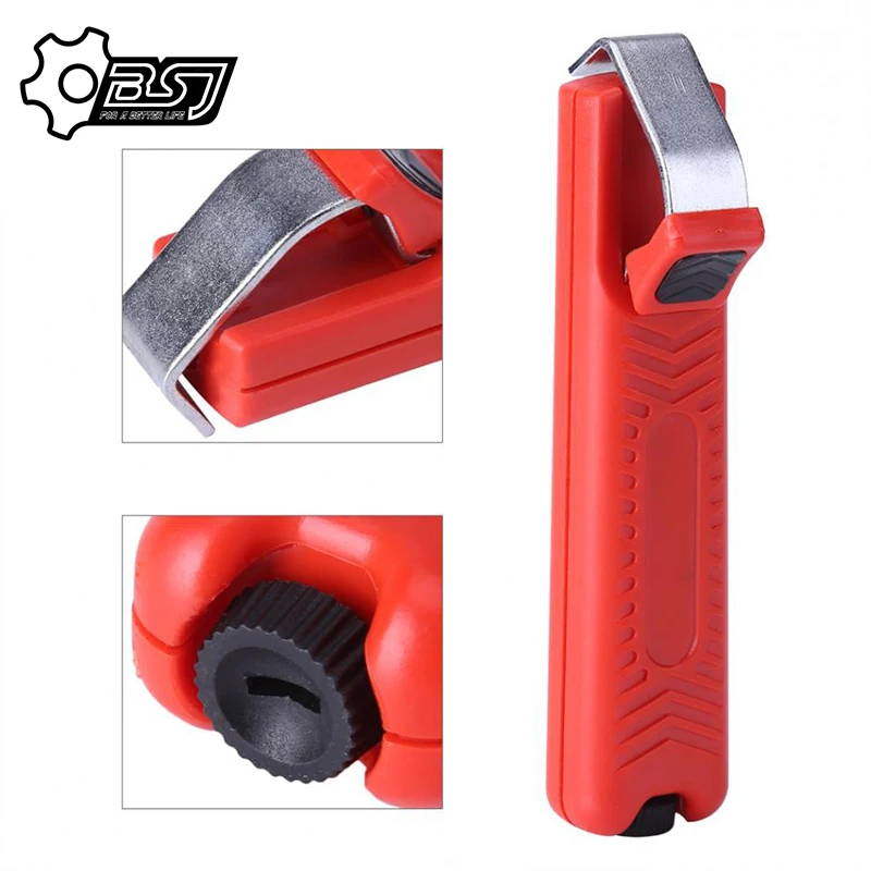 8-28mm Stripper Knife Mini Electrician Knife PVC Cable Cable Stripping Knife Plastic Handle Adjustable Wire