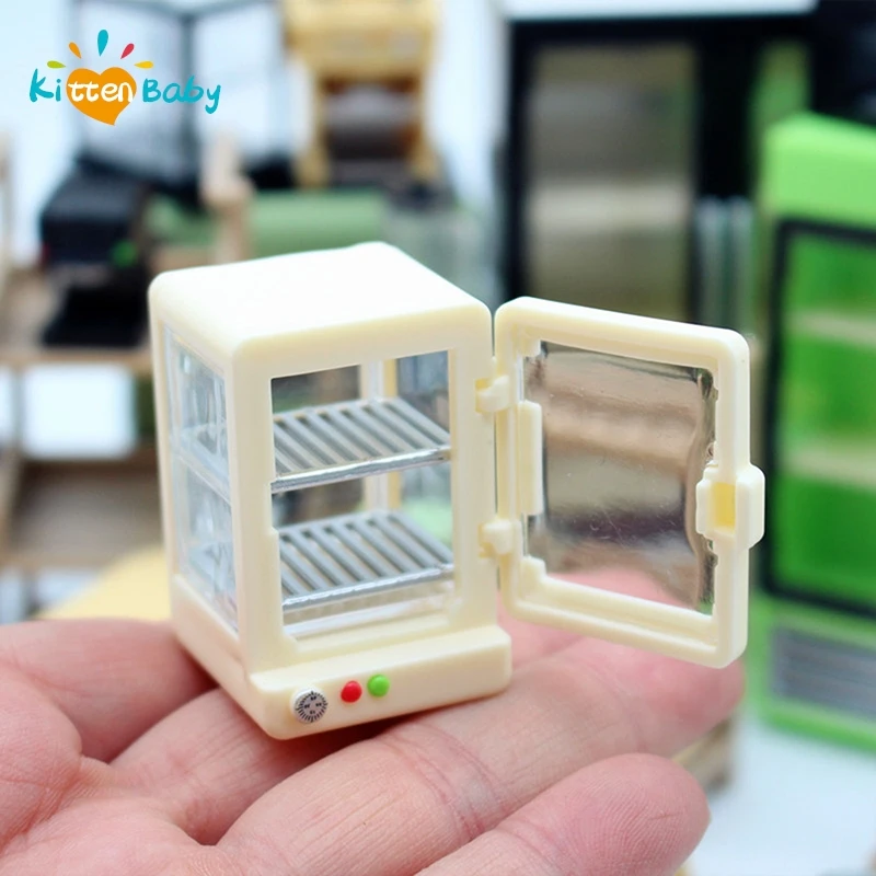 

Миниатюрный зеркальный пресс для кукольного домика, Кофеварка, ручная кофемолка, модель украшения для детей, игрушка для игры