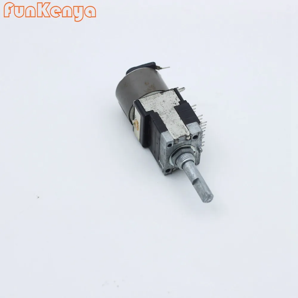 

Original Japan ALPS 100K*6 Audio Amplifier Amp Volume Rotary Motor Potentiometer Handle 30mm