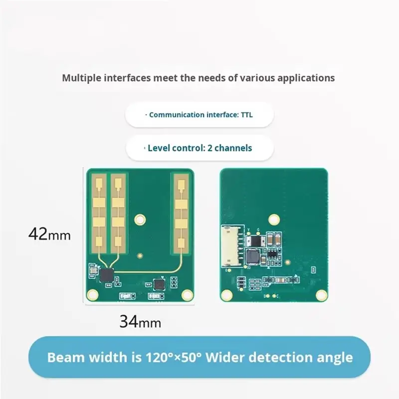ABZW 24Ghz Mmwave 레이더 모듈 정적 거리 측정 및 속도 센서 SRR242 차량 안개등 유도