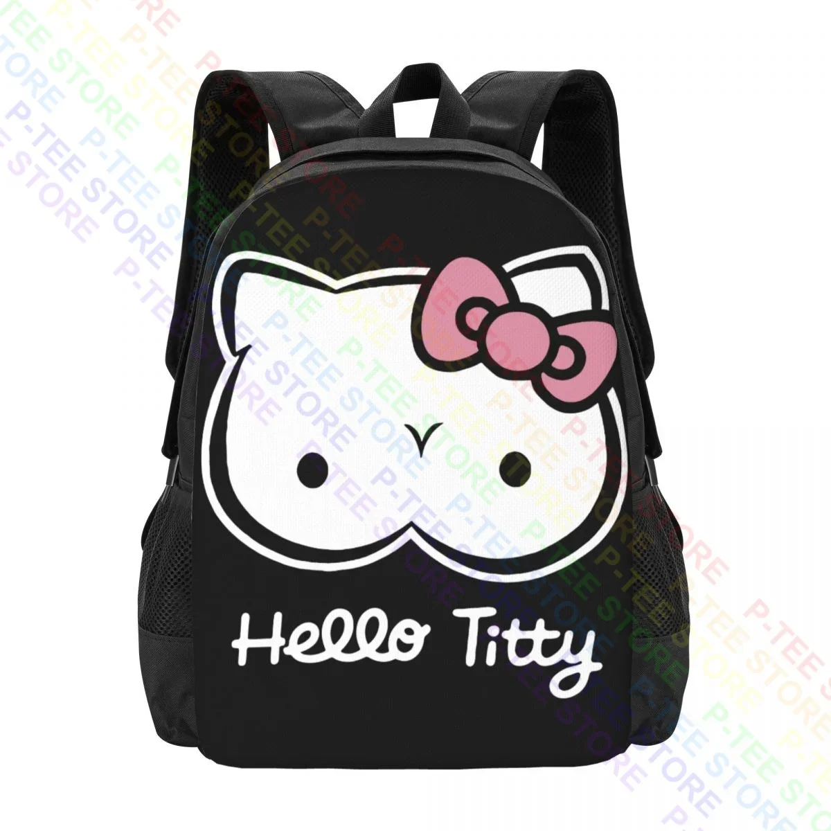 Hello Tity Designbackpack Zainetto Vintage Di Grande Capacità