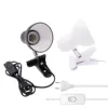 Black White E27 Desk Lamp for Dorm Room Clip DIY Table Lamp Holder Replaceable Light Source led Table Lamp Clip lamp for Reading 1