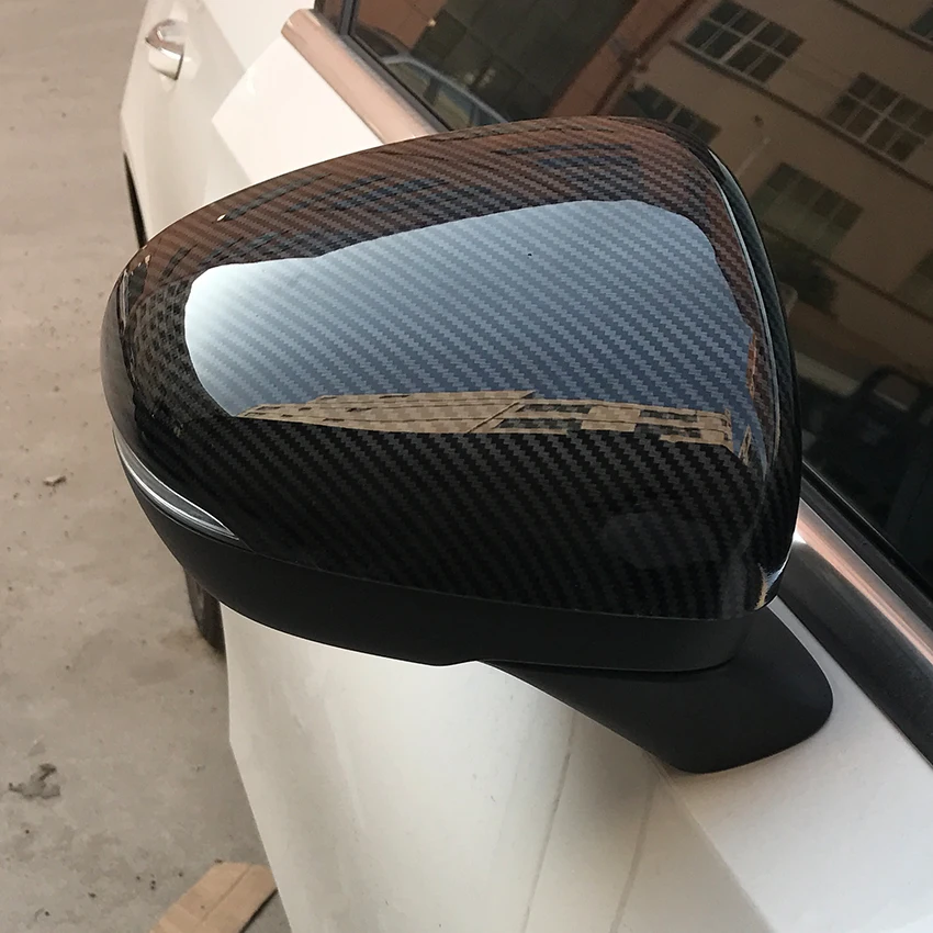 2 Pieces Applicable to Mercedes-Benz Class A CLA W177 C118 New Class A CLA Mirror Covers Caps RearView Mirror Case Cover Carbon