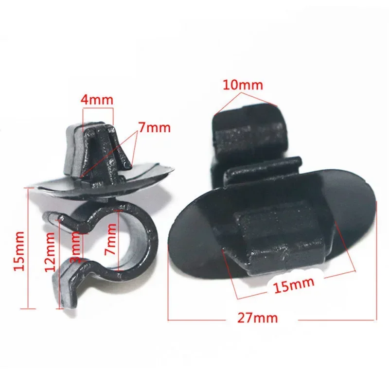 Clip Ferma Asta Cofano Auto (30 Pezzi) – Ricambio Universale 91503-SS0-003 - 2