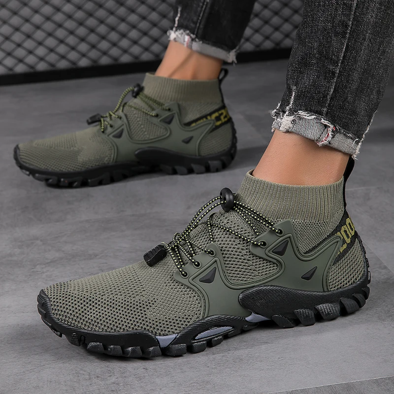 Hiking Shoes Mountain Climbing Shoes Outdoor Sneakers High Quality Tourism Jogging Trekking Sneakers Non-slip Classics Man Shoes