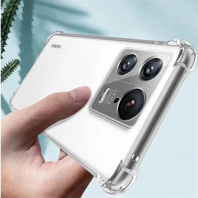 For Xiaomi 13 ultra Phone Case Xiaomi 13 Pro Silicon Anti-shock Clear Case  Mi 13 Pro case Xiaomi 12t Case Xiaomi 13 lite Cover