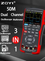 ZOYI ZT-703S 3-in-1 Oscilloscope Multimeter with 3.5 Inch IPS Display,25000 Counts, Dual Channel 50MHZ Bandwidth,280MSa/s High 1