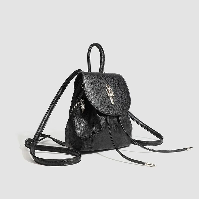 Fashionable Mini Travel Backpack for Women 2024 New Style Versatile Outdoor Bag Stylish Double Shoulder Bag Ladies Love - 2