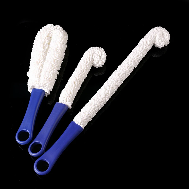 

Soft Wine Bottle Cleaning Brush Flexible Cleaning Brush Glasses Brush Cleaner Bottle Cup Bar Wine Accessories Cleaning Brush