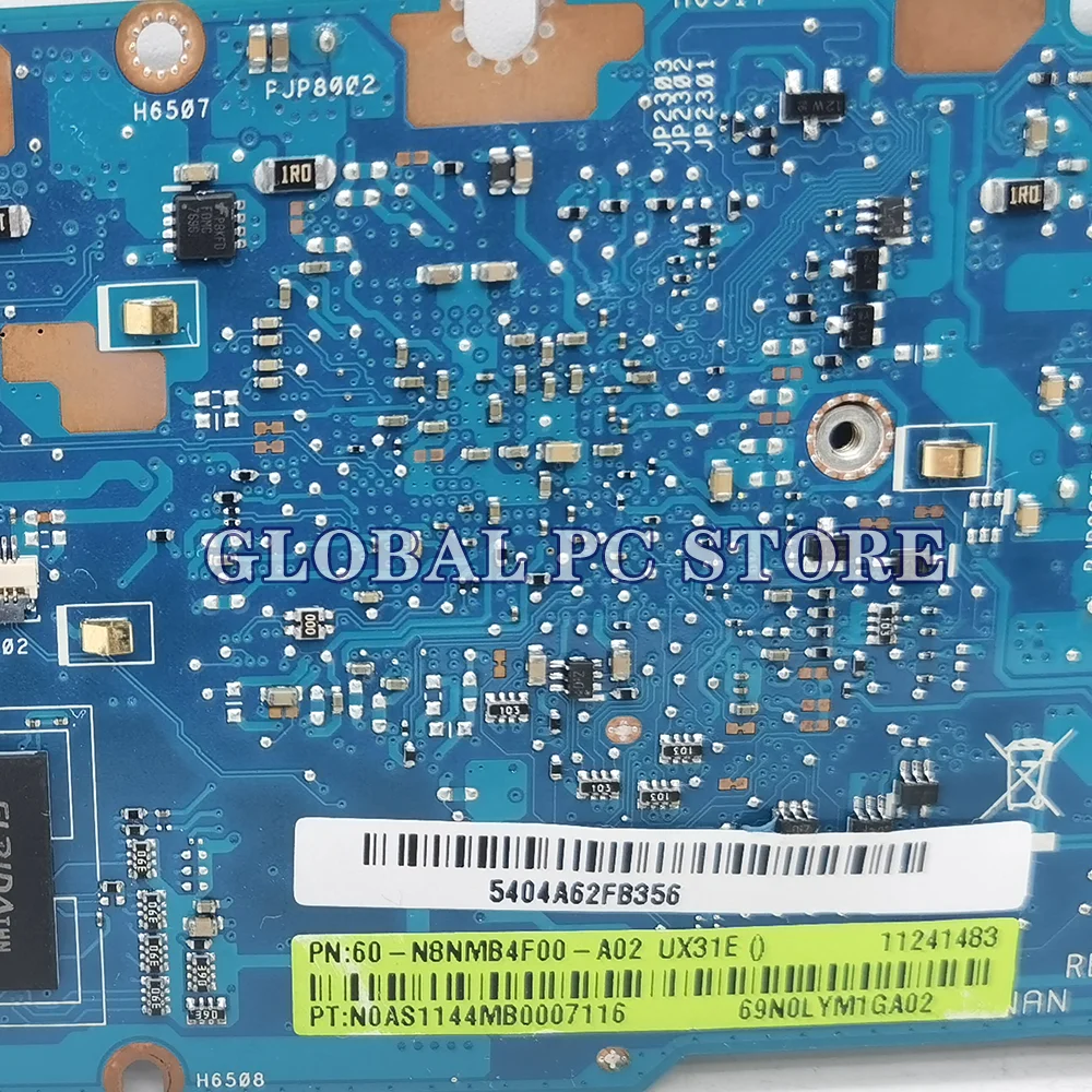 Kefu Ux31e Placa-mãe Original para Asus Ux31 Ux31e Portátil Placa-mãe com I72667m 4g Ram Placa-mãe Teste ok - Imagem 6
