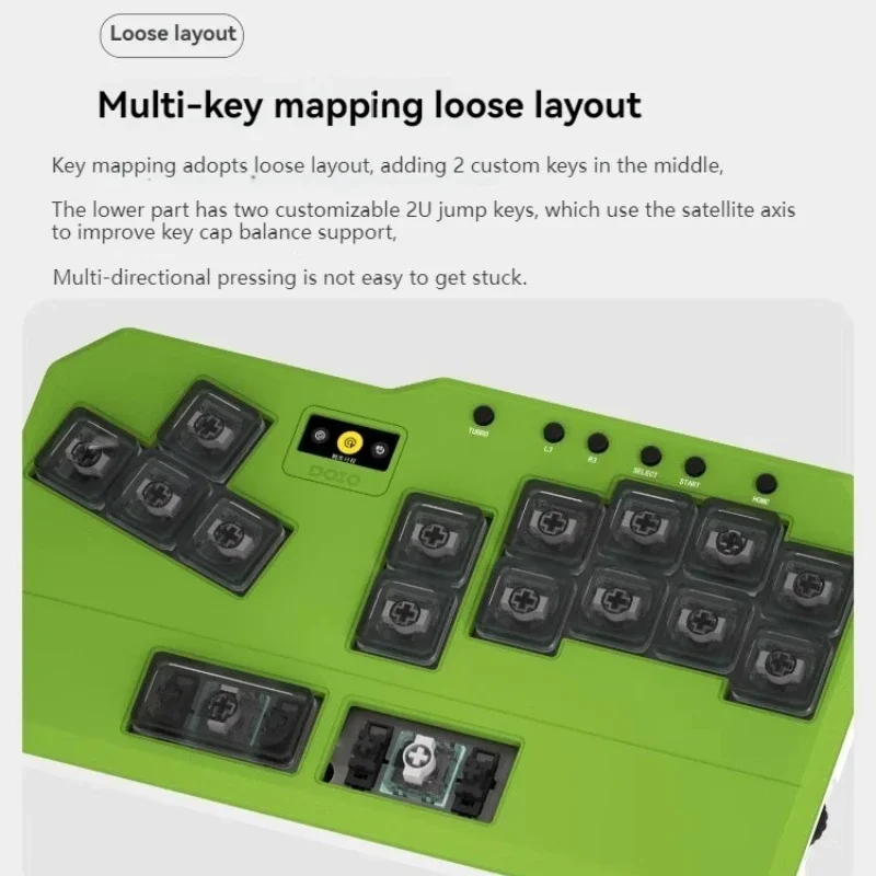 DOIO Mini Hitbox MIXBOX KBHX-01HE PRO 磁気スイッチキーボード