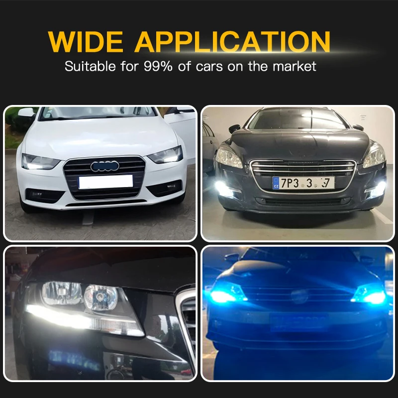 2pcs P13W Canbus ���� ���� 2008-2012 Audi A4 B8 NonFL LED ���� �ְ� ���� ����Ʈ DRL ���� ��� SH24W �ڵ��� �׼�����