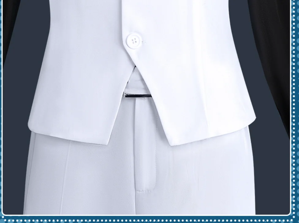 To Be Hero X Nice White Suit Cosplay Costume for Men