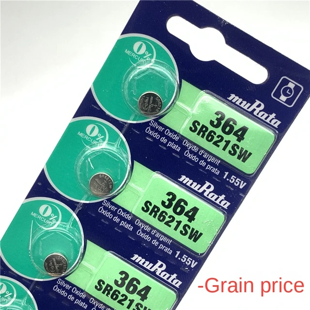 Defender L663 2 Batterie Energizer Argento Ossido 364/363 SR621SW - Per Orologi, Fresche Di Stock, 1.5V 364 Batteria - Foto 2