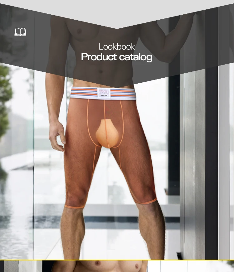 1/2/3PCS Men's Ice Silk Boxers Transparent Boxers 0.01 Ultra-thin Fabric See Through Underpants Seamless Underwear Boxer Shorts_voghion.com