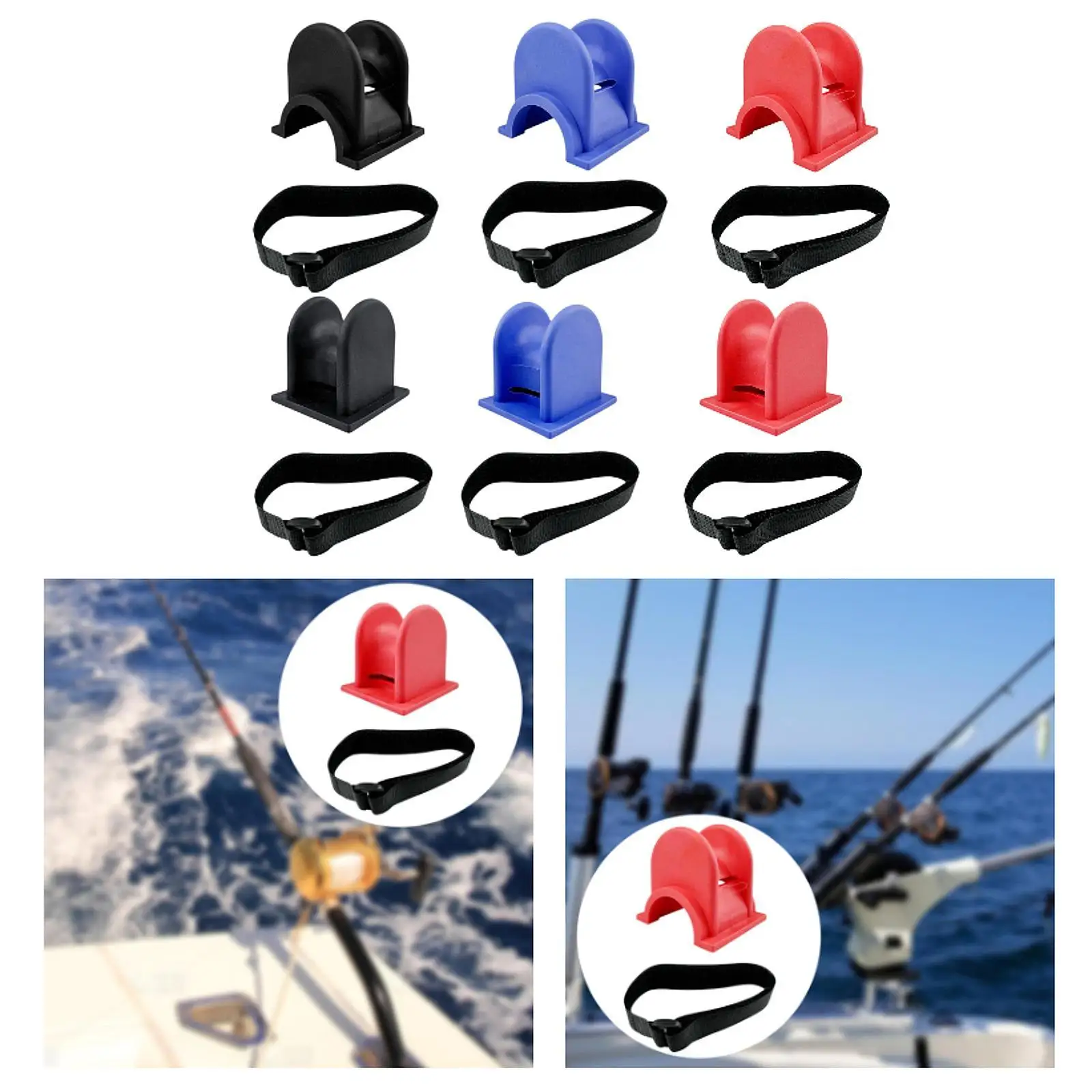 Fishing Rod Holder Practical Kayak Rod Rack for Freshwater Saltwater Yacht