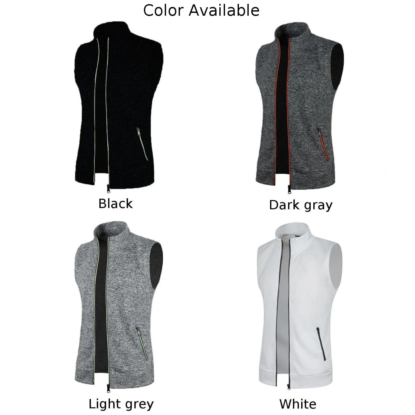 Рисунок 6 - Мужской жилет из микрофлиса на молнии