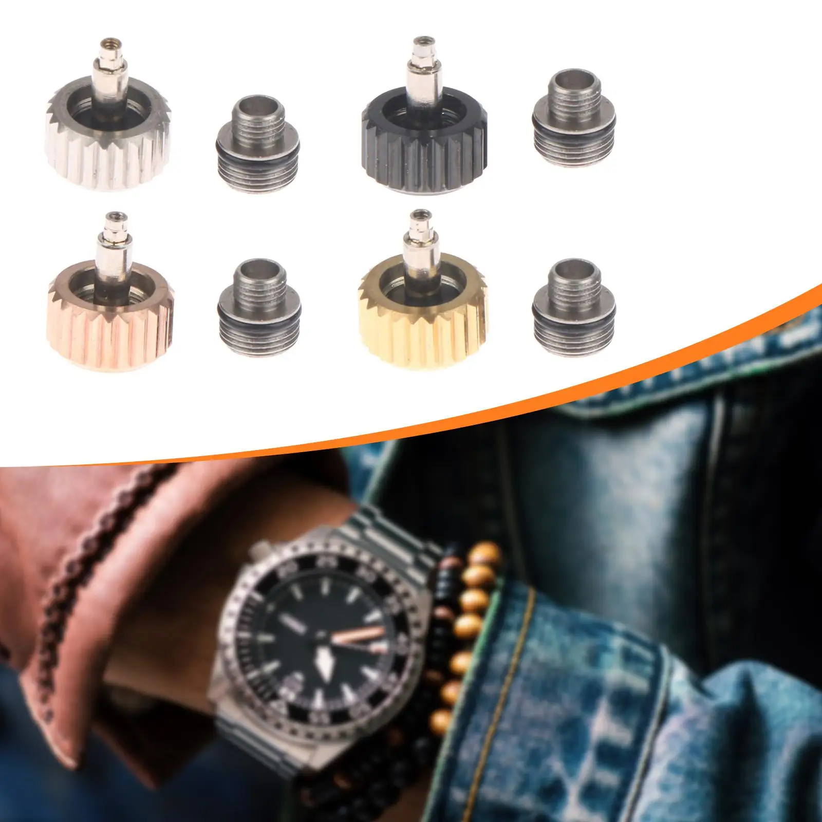 Waterproof Sturdy Watch Crown 7mm - Premium Accessory