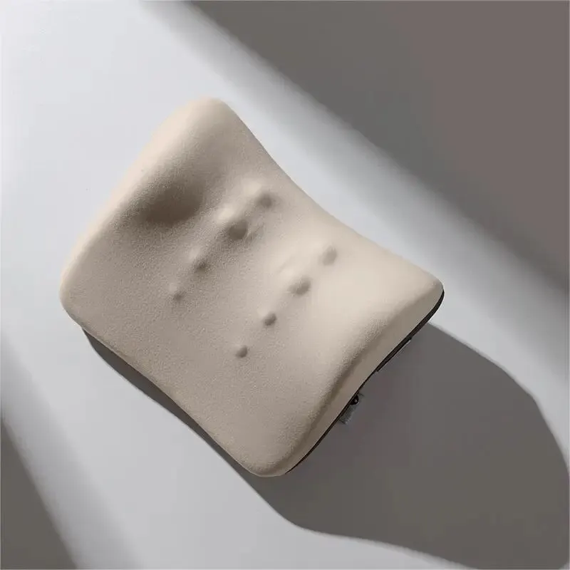 Beige headrest