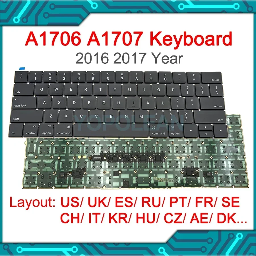 Replacement Keyboard Macbook Pro A1707 | Keyboard Macbook