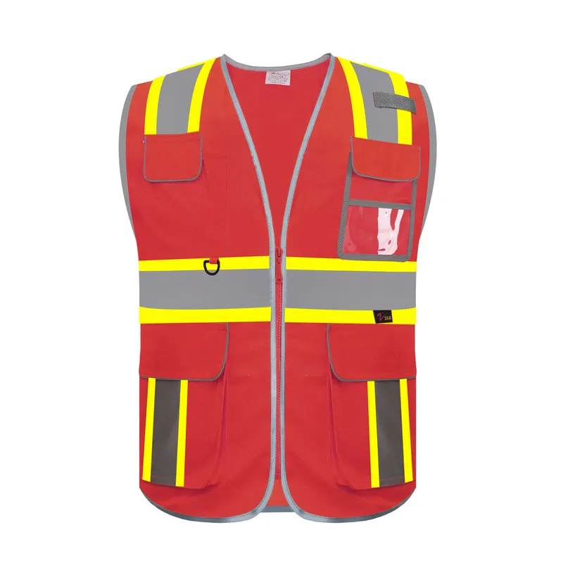 Reflective Safety Vest High Visibility Working Vest Signal Adjustable Size Work Safety Jacket Men Construction Work Uniform reflective safety vest,reflective safety jacket