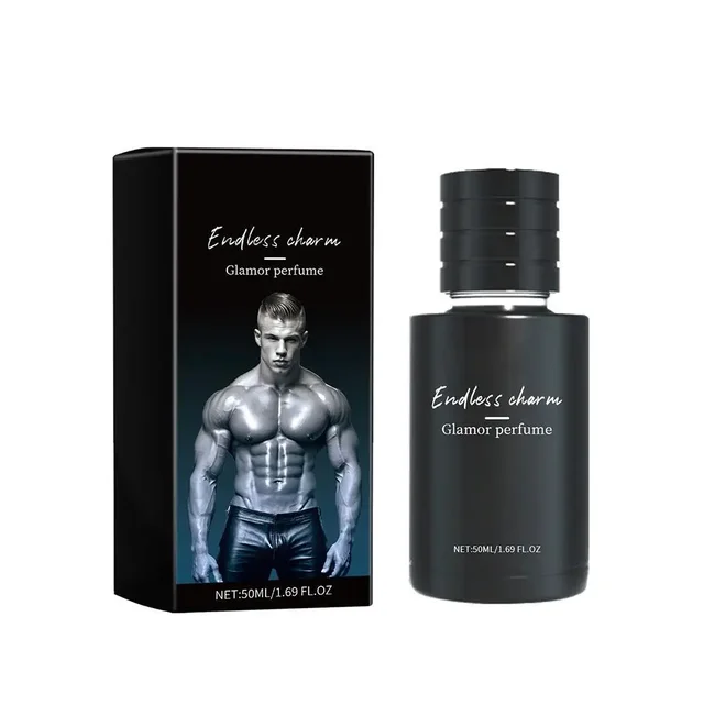 50 ml Enhance Herren-Charm-Parfüm, Sandelholz, anhaltender Duft, bezauberndes Dating-Spray, entfernt Gerüche, hält frisch, tägliches Dating-Parfüm