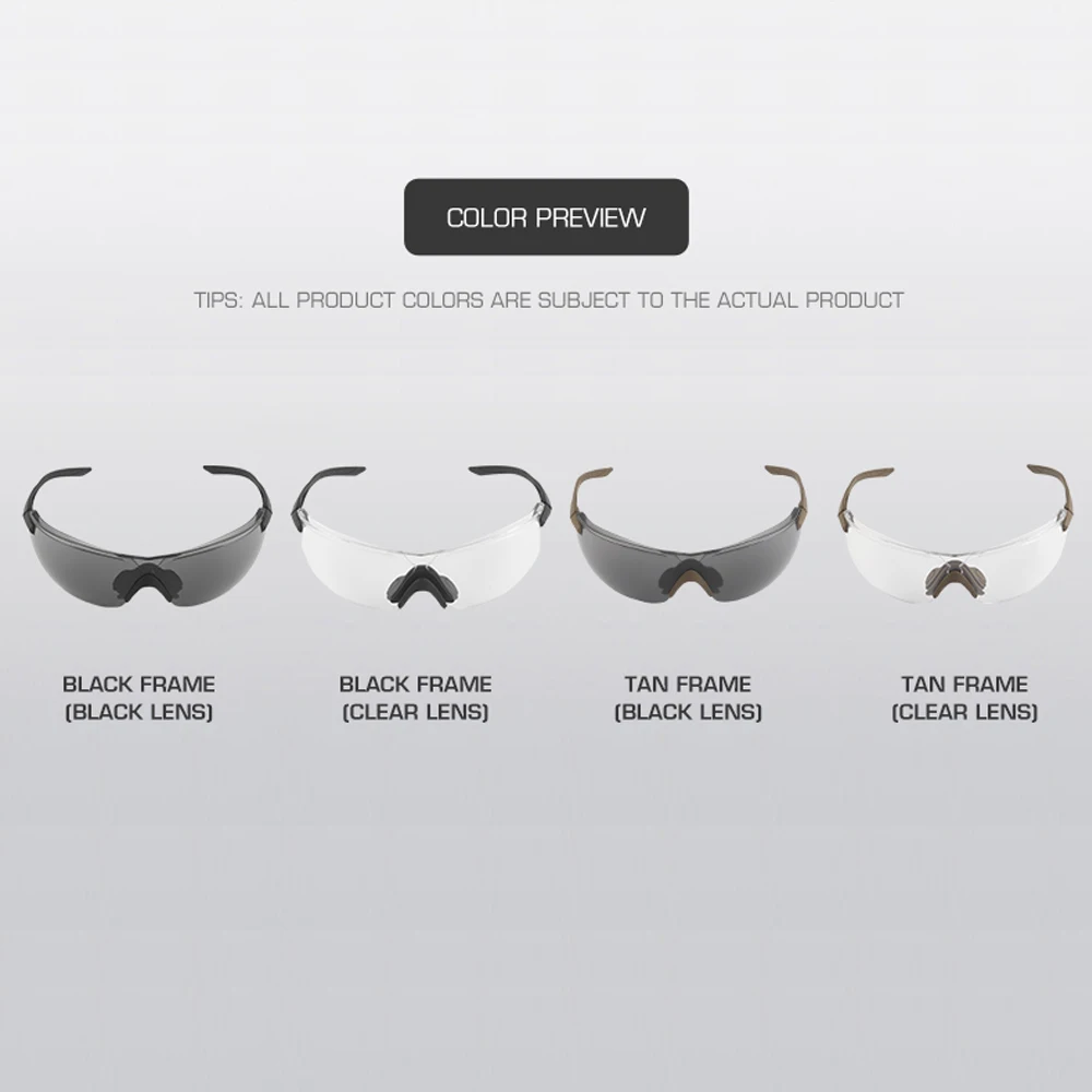 Polarized sports glasses polarized glasses tactical goggles shooting glasses polarized goggles Tactical Goggles Polarized Glasses Airsoft Shooting Windproof Sunglasses Multi-purpose Motorcycle Cycling Glasses Helmet Gear