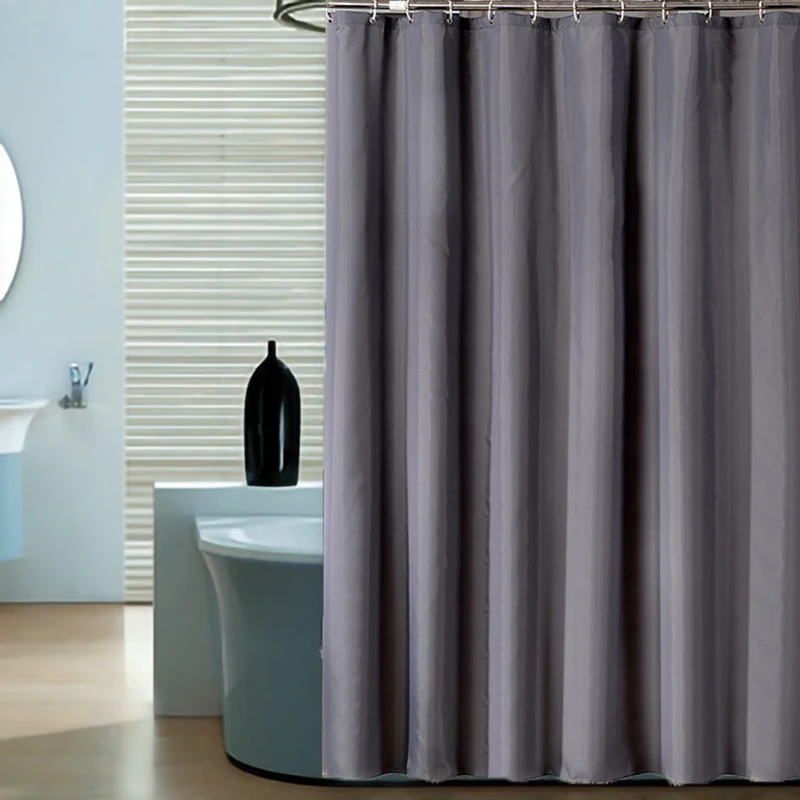 Thick Shower Curtain for Bathroom Waterproof Mildew proof Partition