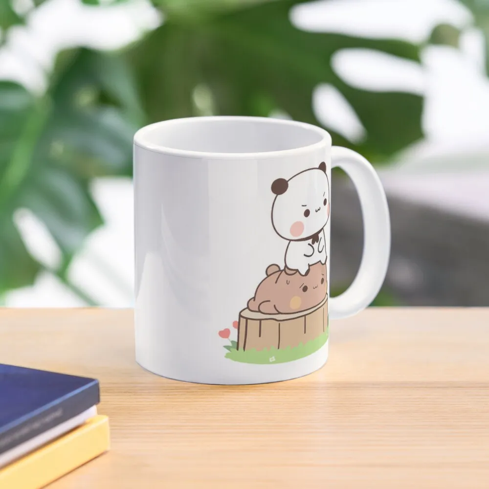 

PANDA BEAR HUGS LOVE Coffee Mug Travel Cups Of Mug