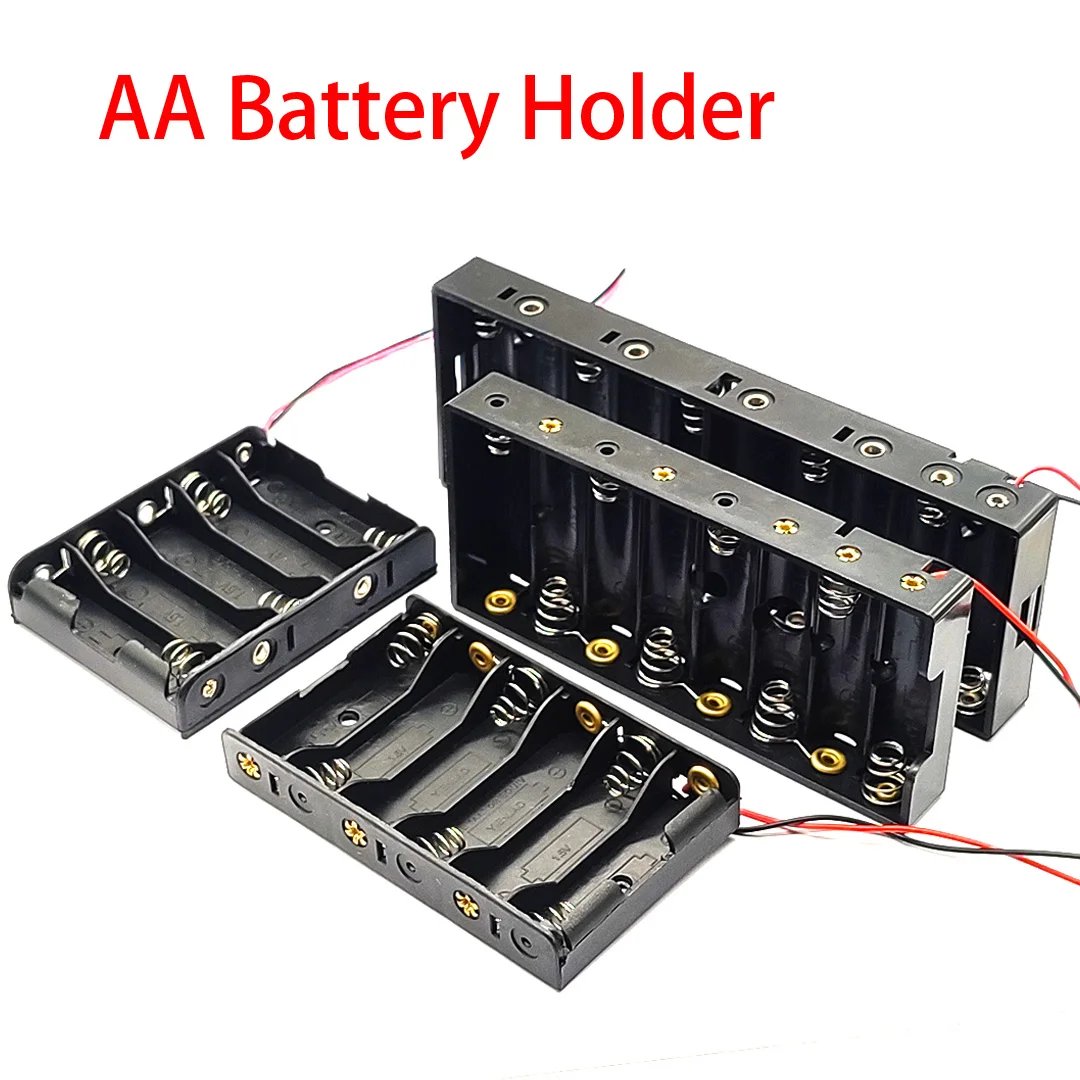 5-6-8-10-slot-aa-battery-holder-aa-battery-storage-case-aa-battery-box