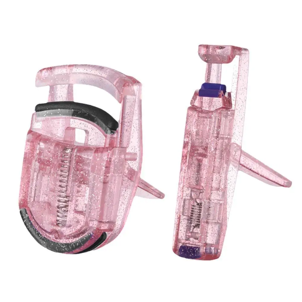 

Mini Portable Eyelash Curler Wide Angle and Part Eyelashes Curling Auxiliary Clip Professional Women Beauty Makeup Tools