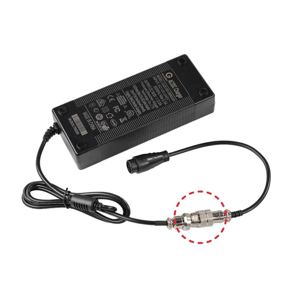 Dualtron & TEVERUN 전기 스쿠터용 충전기 소켓 어댑터는 기존 GX16 플러그를 새로운 M20 플러그 MINIMOTORS 전송 케이블로 전환합니다.