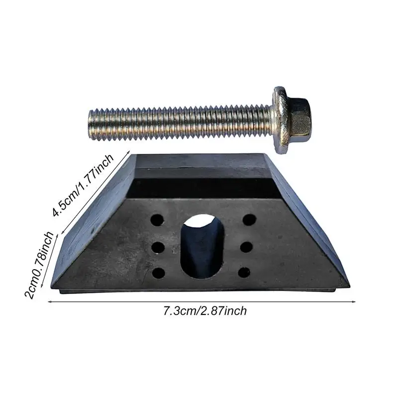 Battery Holder Clamp Car Battery Tie Down Bolts With Stainless Steel Bolt Kit Holder Bracket For Shock-Absorbing Effect