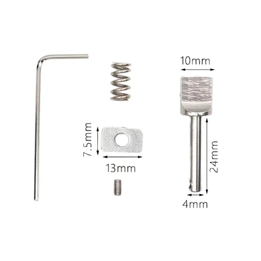 Longboard Surfboard Fin Screw Kit Stainless Steel Quick Snap Screw And Plate Replacement Inflatable Surfboard Accessories Parts