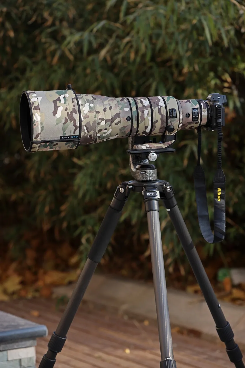 ROLANPRO Wasserdichte Objektiv Camouflage Mantel Für Nikon Z 600mm F4 TC VR S Regen Abdeckung Schutzhülle Für NIKKOR Z600 F/4 Pistolen Fall – Detail 5