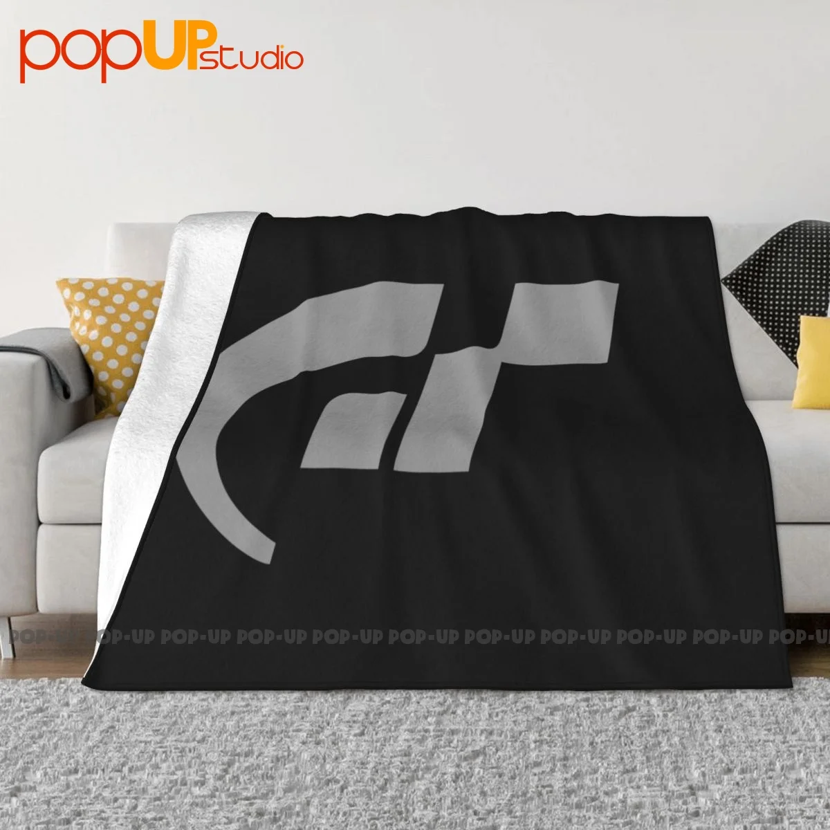 Ps4 Game Gran Turismo 7 Logo Coperta Spessa Ultra-Morbida Home Decotation