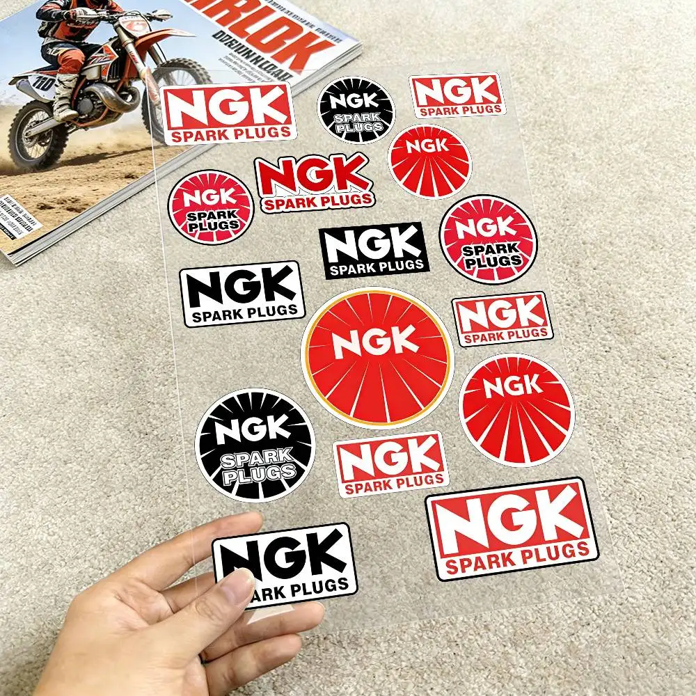 NGK 방수 반사 오토바이 스티커, 쉽게 떼어낼 수 있는 오토바이/자동차용 데..