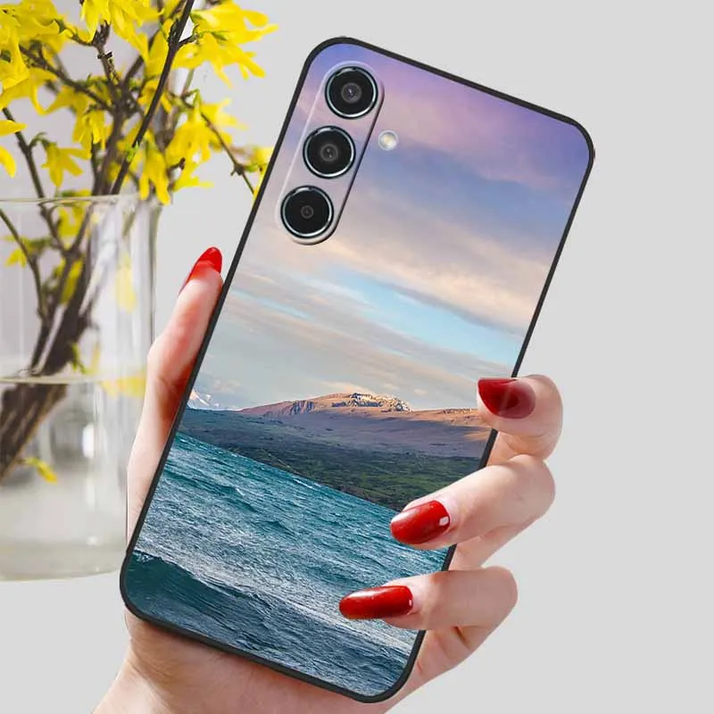 Luxury Floral TPU Silicone Soft Bumper Case - Protective Cover