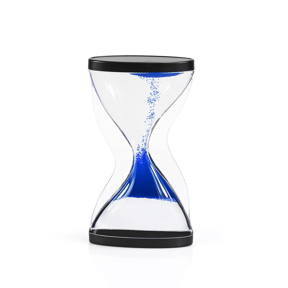 Creative Desktop Hourglasses Timer Movement Sensory Toy for Kids Adults Stress Relief Home Office Decor Craft Ornaments sand timer liquid hourglass timer colored hourglass