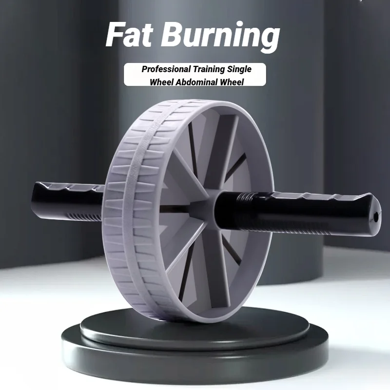 Abdominal wheel Abdominal Wheel Strong Load Bearing Non-Slip Roller Strengthen Muscle Exercise Equipment Fitness Training Home Use Silent