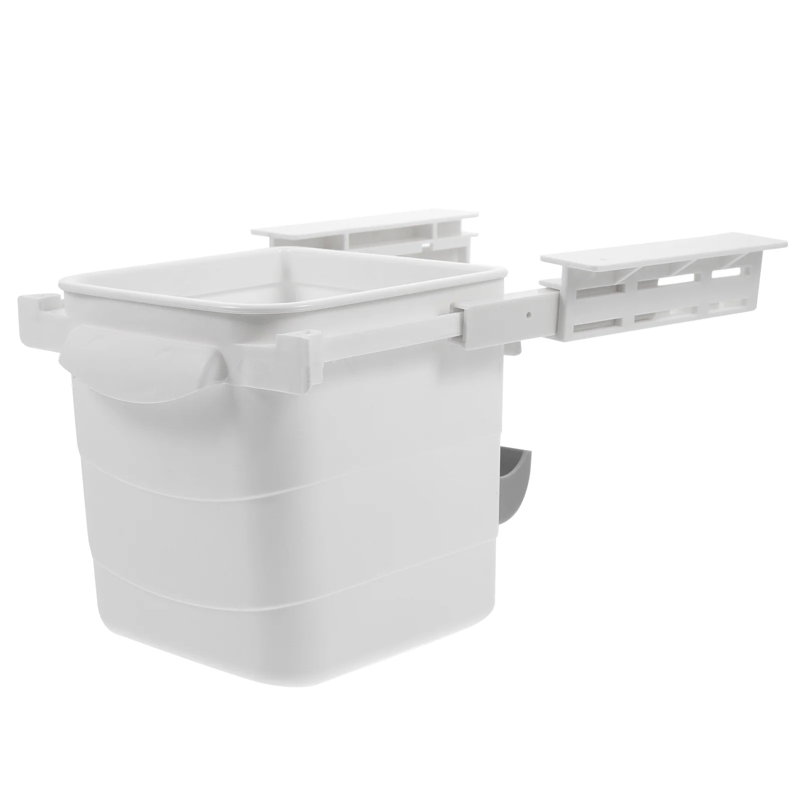 

Hidden Drawer-Style Trash Can Convenient Table Drawer Trash Can Household Office Desktop Hanging Storage Case Household Supplies