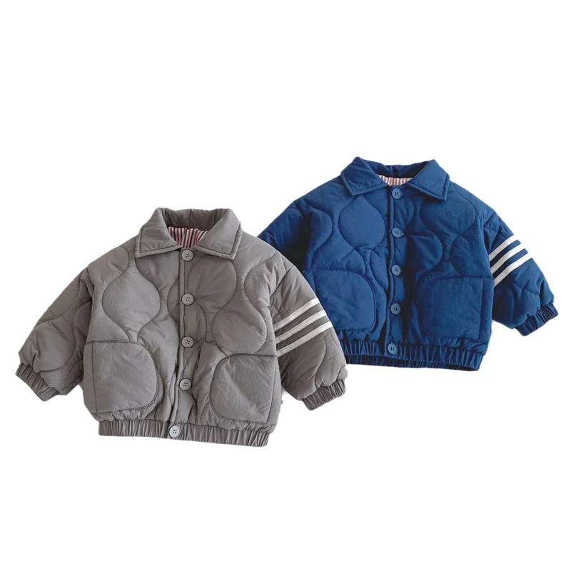 Children's Winter Coat New Warm Thick Cotton Jacket Kids Outerwear Hoody Cardigan for Boy