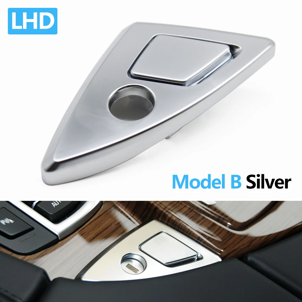 LHD RHD Car Interior Front Center Console Panel Armrest Box Switch Button Cover For BMW 5 Series F10 F11 520 523 525 2011-2017 steering wheels