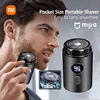 Xiaomi MIJIA Men Electric Mini Shaver Rechargeable Type-c Charging Car Portable Shaver Led Digital Display Men Women Home Razor 1